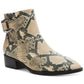 Steven New York Madden Ringer Botas Femininas Marrom-Preto Tamanho 9,5