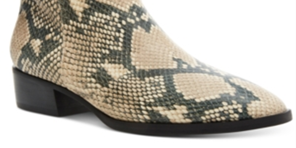 Steven New York Madden Ringer Botas Femininas Marrom-Preto Tamanho 9,5