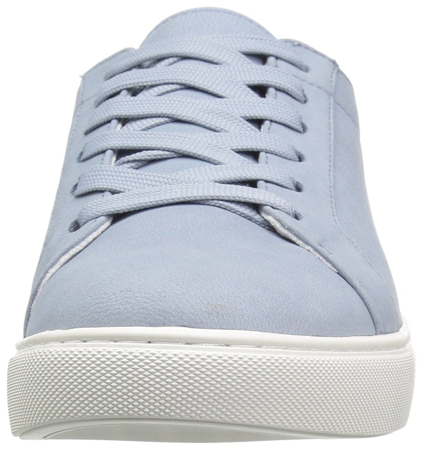 Tênis feminino Kenneth Cole New York Kam Fabric cano baixo com cadarço, azul, tamanho 8 M