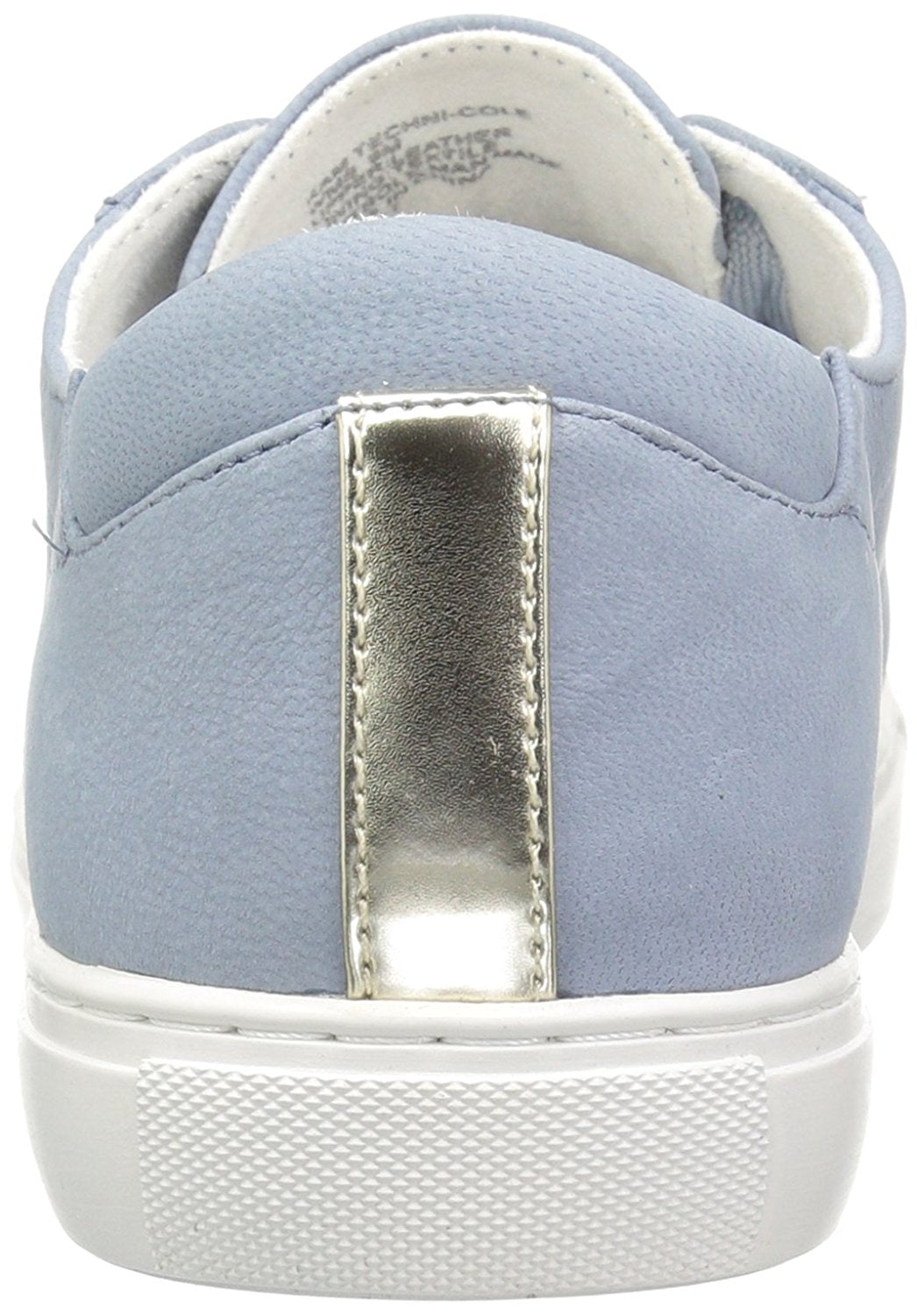 Tênis feminino Kenneth Cole New York Kam Fabric cano baixo com cadarço, azul, tamanho 8 M