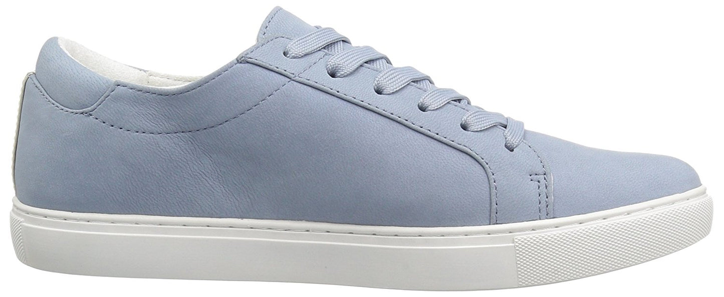 Tênis feminino Kenneth Cole New York Kam Fabric cano baixo com cadarço, azul, tamanho 8 M