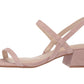 Sandália feminina Kenneth Cole Reaction Maise com salto baixo e tiras, rosa, tamanho 8 M