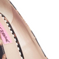 Betsey Johnson Hanah Fabric Scarpin Clássico Bico Fino Feminino Marrom Tamanho 6