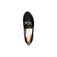 Mocassim de couro Lehain feminino Bandolino com bico redondo, preto, tamanho 6 M