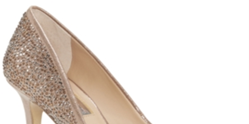 INC International Concepts Zitah6 Feminino Tecido Biqueira Fechada Clássico Sapatos Bronze Tamanho 7 M