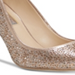 INC International Concepts Zitah6 Feminino Tecido Biqueira Fechada Clássico Sapatos Bronze Tamanho 7 M