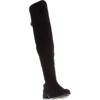 Botas femininas American Rag Adarra acima do joelho, pretas, tamanho 5,5 M