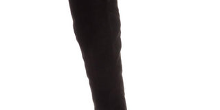 Botas femininas American Rag Adarra acima do joelho, pretas, tamanho 5,5 M
