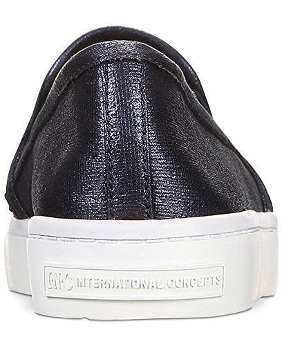 Tênis femininos INC International Concepts Sammee Slip-on, azul marinho, tamanho 5M