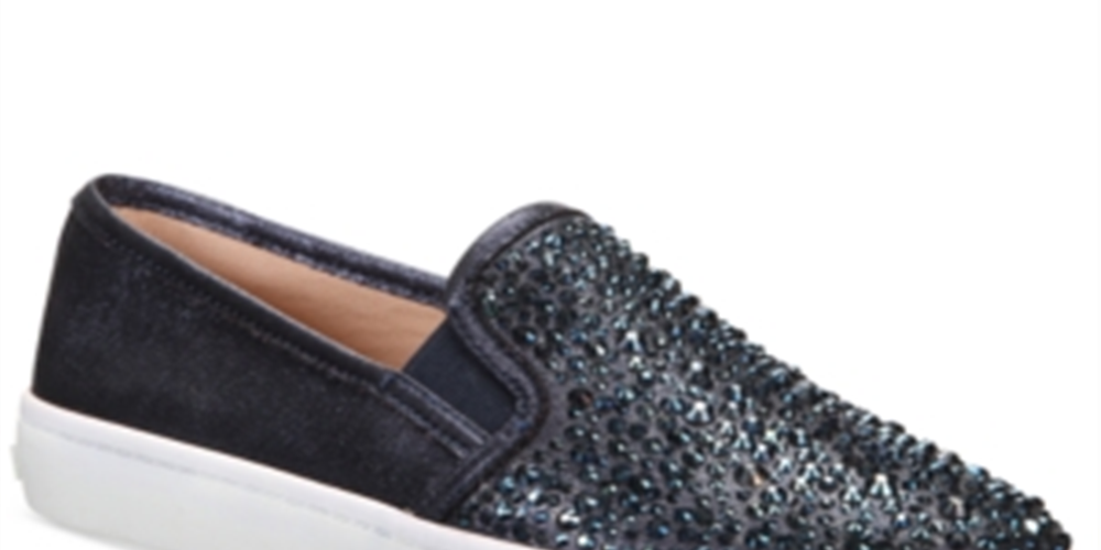 Tênis femininos INC International Concepts Sammee Slip-on, azul marinho, tamanho 5M