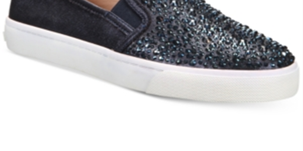 Tênis femininos INC International Concepts Sammee Slip-on, azul marinho, tamanho 5M
