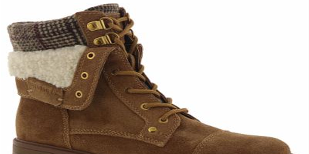 Tommy Hilfiger Botas Femininas Dyan Fabric Bico Redondo Cano Curto Marrom - Tamanho 9 M