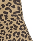Botas femininas Bar III com estampa de leopardo, conforto, amortecimento, bico amendoado, salto bloco, zíper, marrom, tamanho 9,5 M
