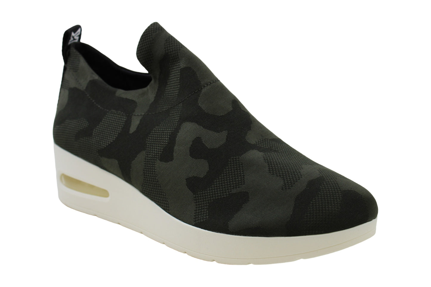 Tênis DKNY Angie Fabric Cano Baixo Feminino, Verde, Tamanho 11