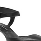 Nine West Elisabeti Couro Feminino com Tira no Tornozelo Preto Tamanho 8 M