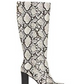 Botas de cano alto Kenneth Cole New York Justin femininas, cinza, tamanho 5 M