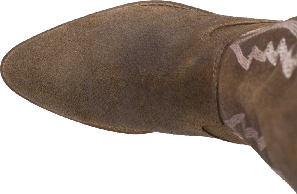 Bota feminina White Mountain Caraway Cowgirl marrom tamanho 5,5 M