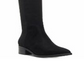 Bota feminina Steve Madden Jolly acima do joelho, preta, tamanho 6 M