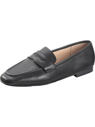 American Rag Mocassim Cammie Feminino de Couro Preto Tamanho 7 M