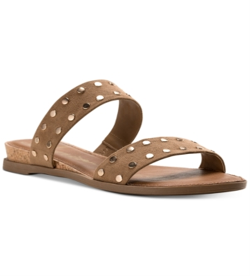 Sandálias femininas American Rag Easten Slide, marrom, tamanho 6,5 M