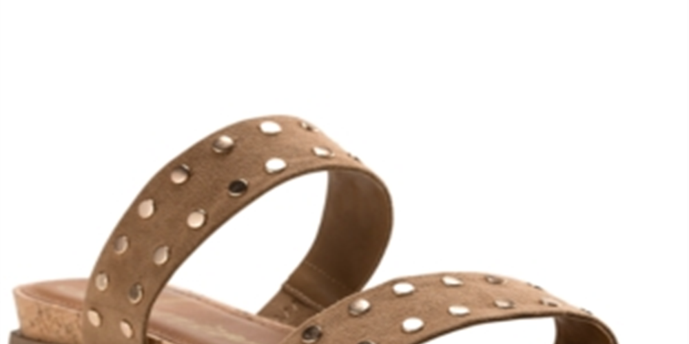 Sandálias femininas American Rag Easten Slide, marrom, tamanho 6,5 M