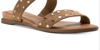 Sandálias femininas American Rag Easten Slide, marrom, tamanho 6,5 M