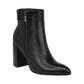 Bota feminina Fergalicious By Fergie Enigma Block Heel, preta, tamanho 5 M