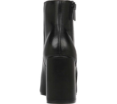 Bota feminina Fergalicious By Fergie Enigma Block Heel, preta, tamanho 5 M