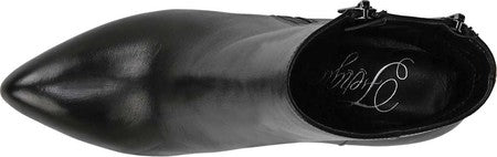 Bota feminina Fergalicious By Fergie Enigma Block Heel, preta, tamanho 5 M