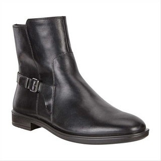 Bota ECCO Shape M 15 Ankle Bootie Feminina, Preta, Tamanho 9-9,5
