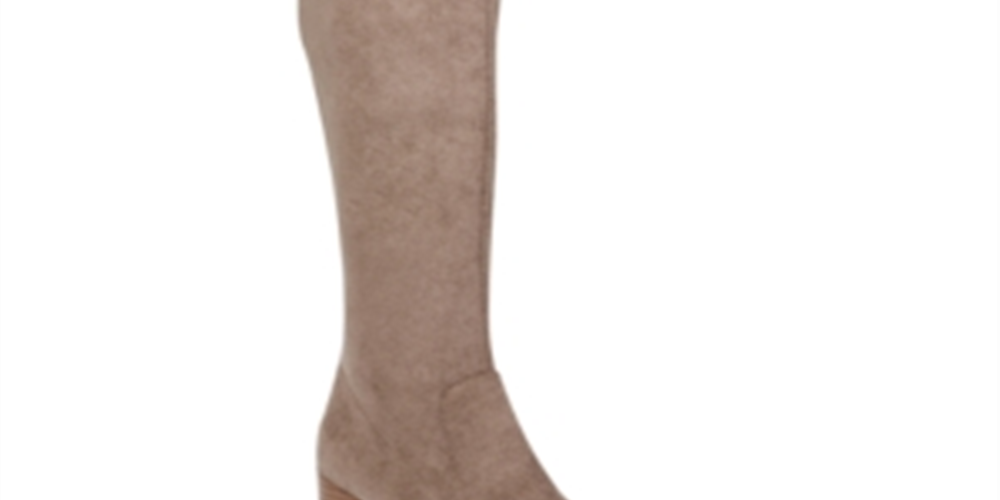 Botas femininas Dolce Vita Trude acima do joelho, marrom, tamanho 9,5M