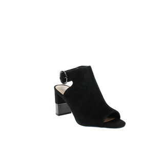 Alfani Floriss Step 'N Flex Block Heel Shooties Feminino Preto Tamanho 5 M
