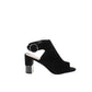 Alfani Floriss Step 'N Flex Block Heel Shooties Feminino Preto Tamanho 5 M