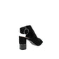 Alfani Floriss Step 'N Flex Block Heel Shooties Feminino Preto Tamanho 5 M