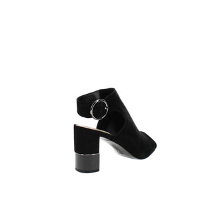 Alfani Floriss Step 'N Flex Block Heel Shooties Feminino Preto Tamanho 5 M