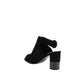 Alfani Floriss Step 'N Flex Block Heel Shooties Feminino Preto Tamanho 5 M