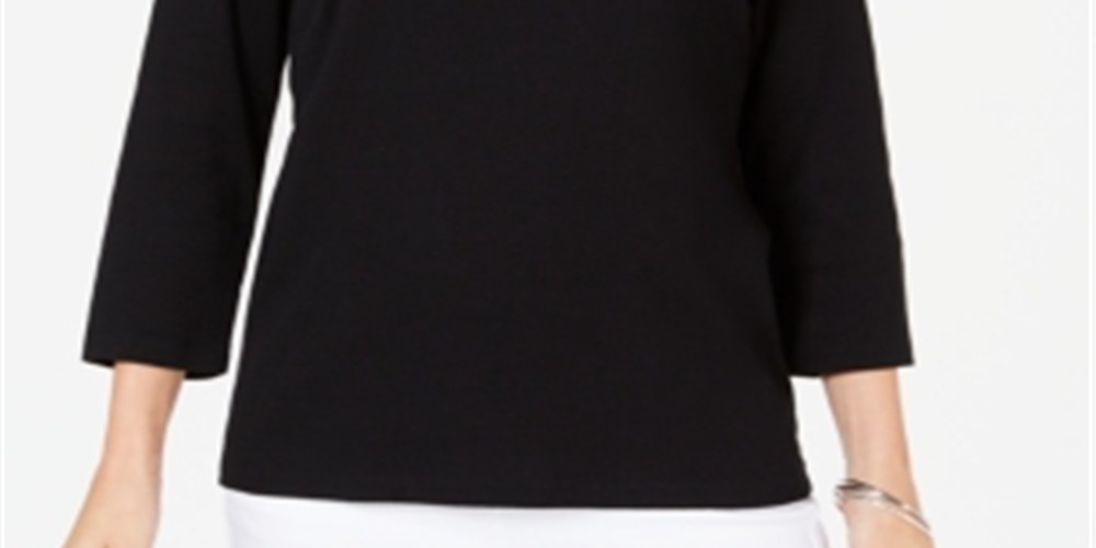 Blusa de algodão com strass Karen Scott feminina, amarela, tamanho GG