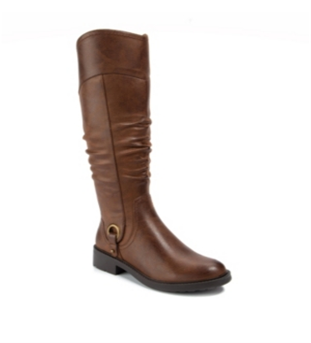 Baretraps Chaya Leather Fechado na Ponta do Joelho Feminino Marrom Tamanho 6,5 M
