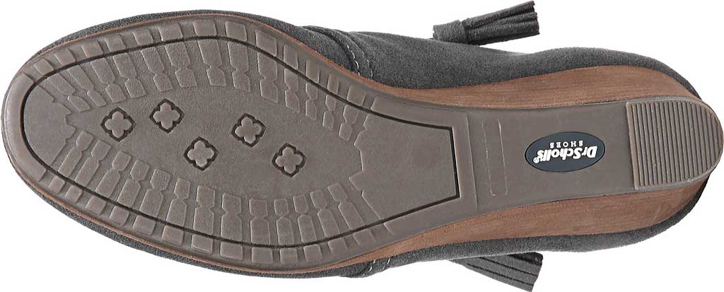 Botas femininas Dr. Scholl's Dakota Wedge, cinza, tamanho 8 W