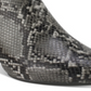 Botas femininas Seven Dials Coralie com estampa de cobra D, tamanho 5 M, cinza