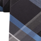 Gravata xadrez masculina Kenneth Cole Reaction Crosswalk cinza, tamanho único