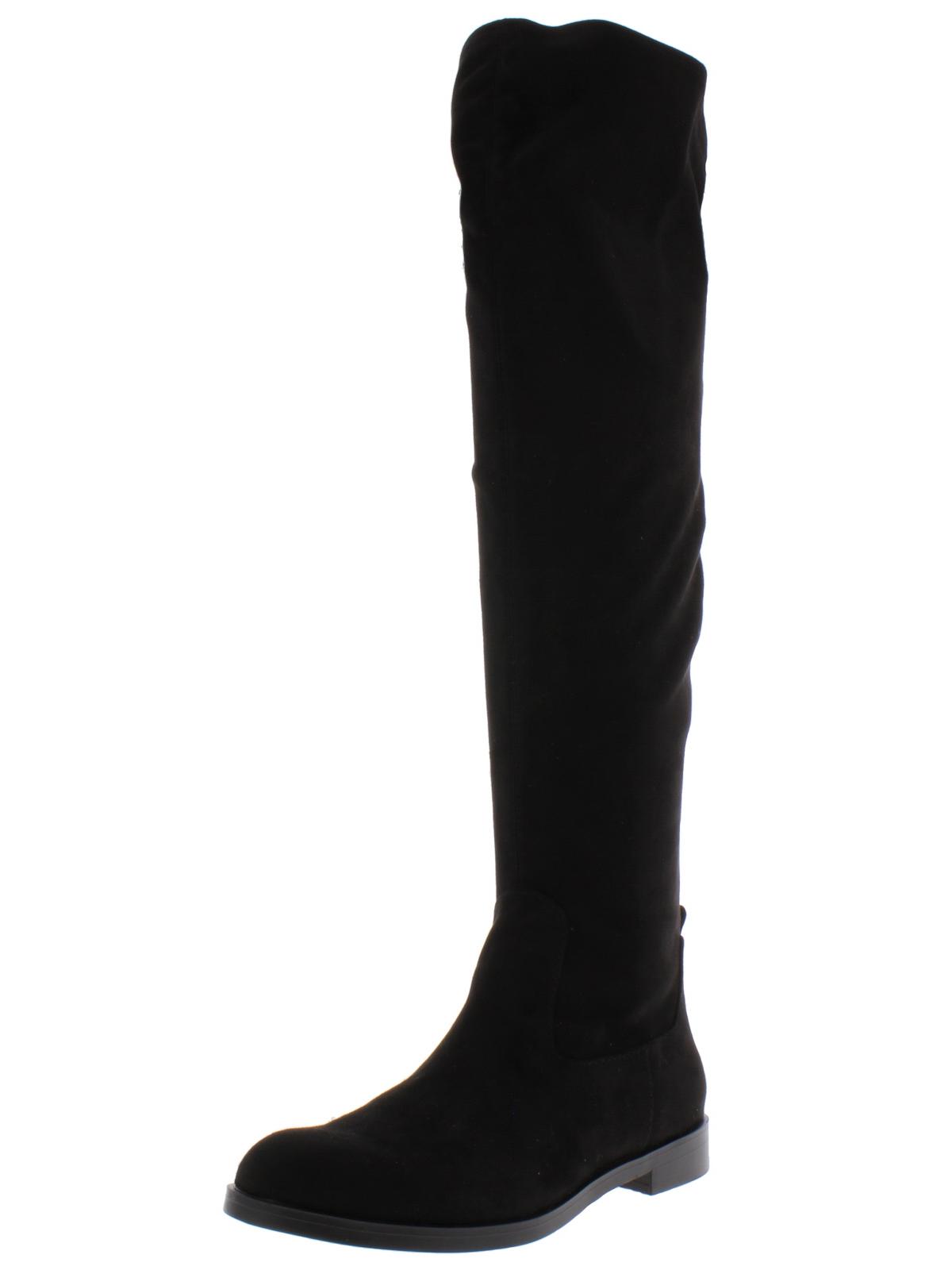 Botas Kenneth Cole Reaction Wind y acima do joelho femininas, pretas, tamanho 8,5 M