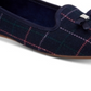 Charter Club Kimii Plaid Mocassim Feminino Azul Tamanho 8 M