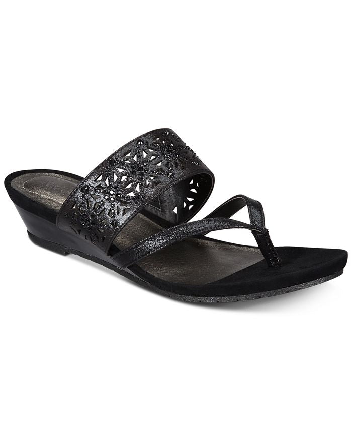 Sandália Kenneth Cole Reaction Great Chime Feminina Preta Tamanho 7,5 M