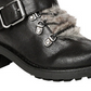 Bota feminina Syracuse Carlos By Carlos Santana, preta, tamanho 7,5 M