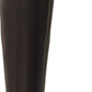 Bota Fadora Feminina de Couro com Bico Redondo, Inc International Concepts, Preta