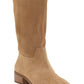 Sapatos femininos Lucky Brand Lefara Sesame marrom tamanho 6,5 M