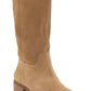 Sapatos femininos Lucky Brand Lefara Sesame marrom tamanho 6,5 M