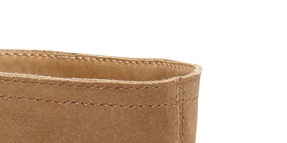 Sapatos femininos Lucky Brand Lefara Sesame marrom tamanho 6,5 M