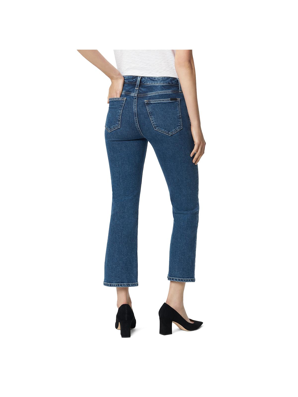 Calça jeans feminina JOE'S Jeans Callie Bellamy Cropped Bootcut Azul Tamanho 29